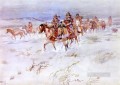 crees coming in to trade 1896 Charles Marion Russell